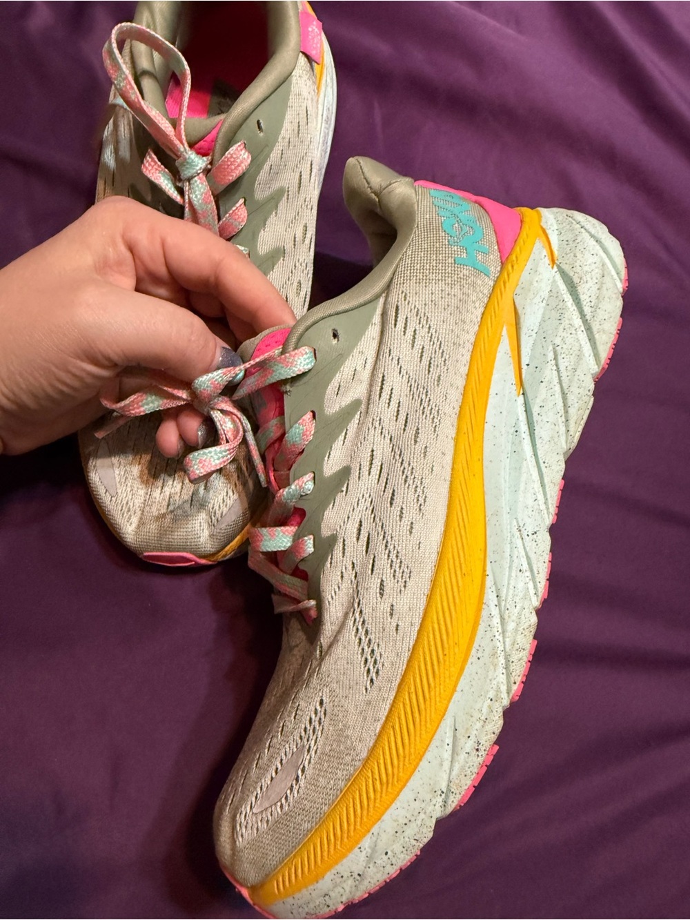 Free People Hoka size 7.5 GUC